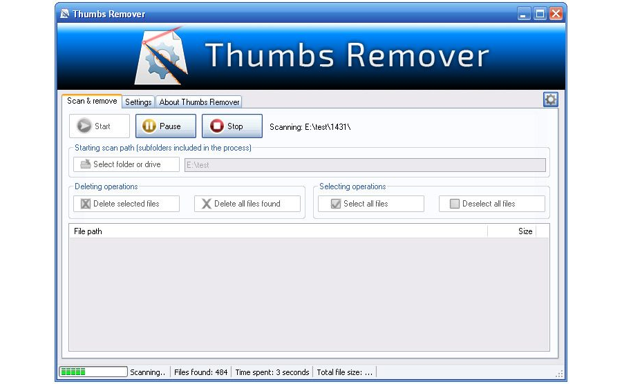 Thumbs remover